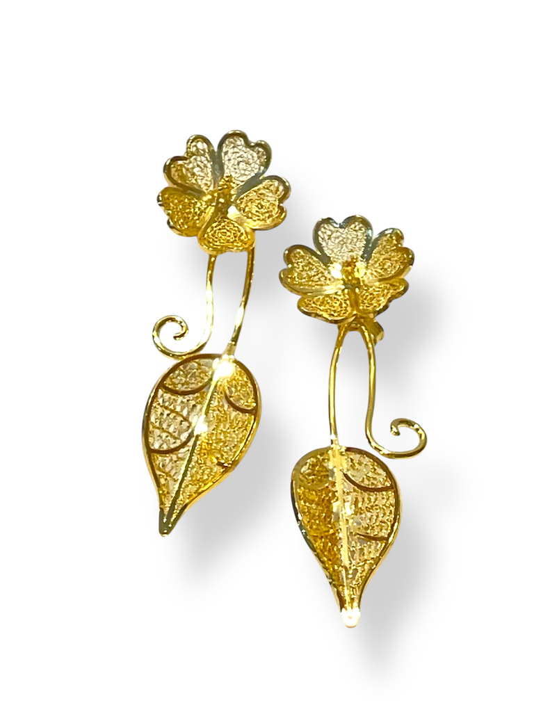 TJAFR53 - PAR ARETES IDENTIDAD EN PLATA