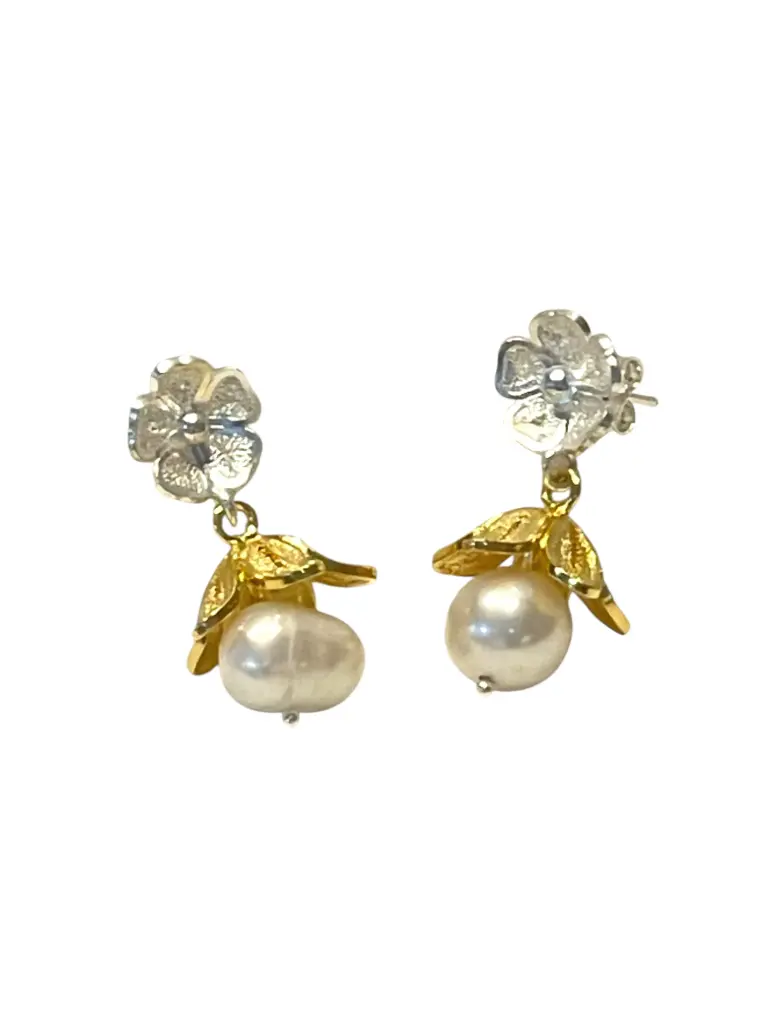TJR311 - PAR DE ARETES IDENTIDAD EN PLATA