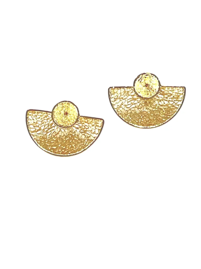 TJR312 - PAR DE ARETES IDENTIDAD EN PLATA