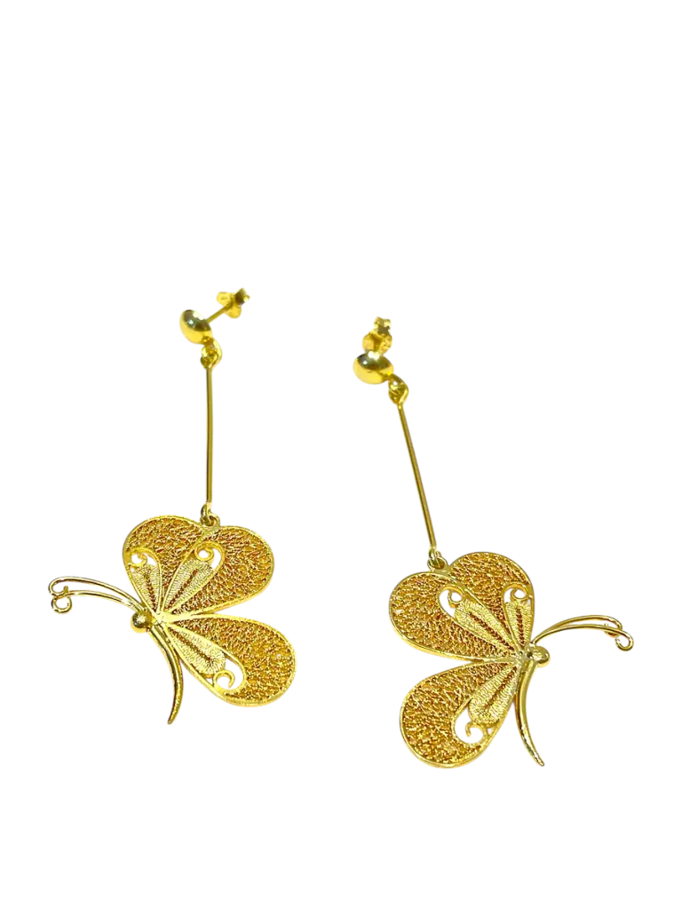 TJR313 - PAR DE ARETES IDENTIDAD EN PLATA