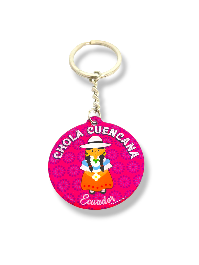 LLAVERO CHOLA CUENCANA
