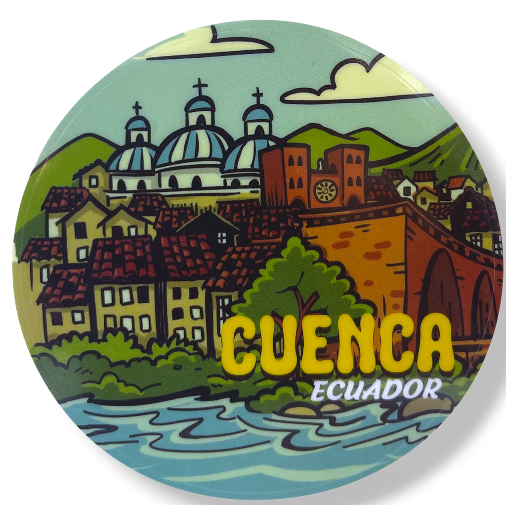 STICKER CIUDAD CUENCA