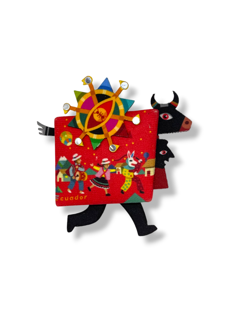 SKP6 - BROCHE VACA LOCA
