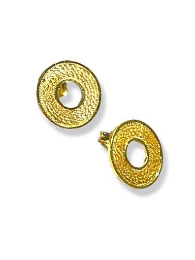 [TJR319] TJR319 - PAR DE ARETES IDENTIDAD EN PLATA