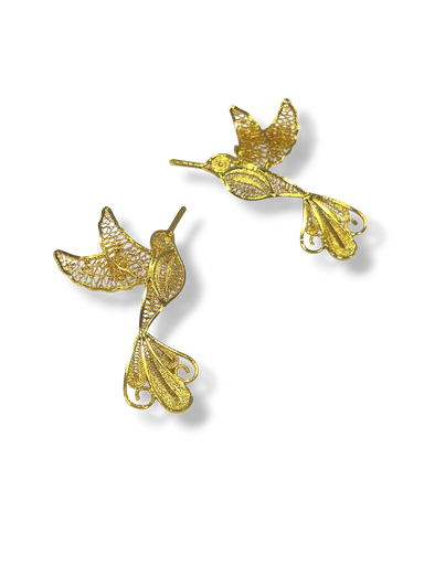 [TJR362] TJR362 - PAR DE ARETES IDENTIDAD EN PLATA