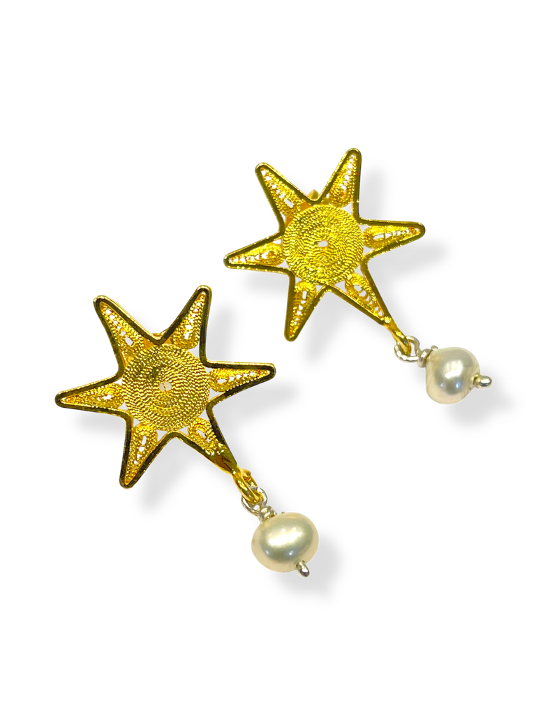 TJR367 - PAR DE ARETES IDENTIDAD EN PLATA