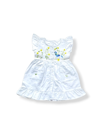 [5V02] 5V02 - VESTIDO BORDADO T/0