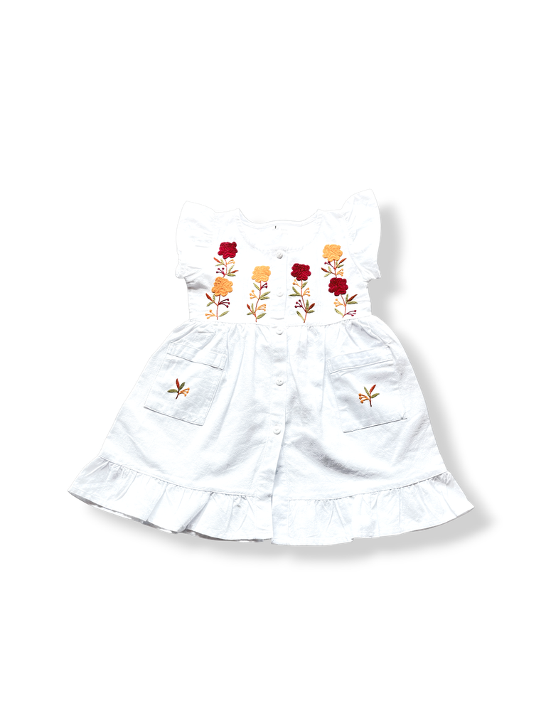 5V11 - VESTIDO BORDADO T/1