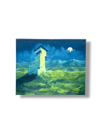 [GAL3] GAL3 - LIENZO "BAJO LA LUZ DE LA LUNA"