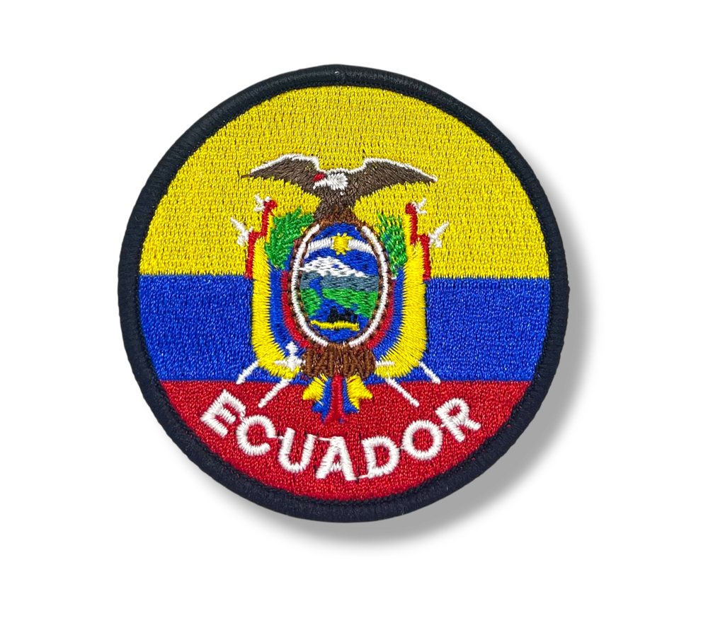 9R5 - PARCHE ESCUDO ECUADOR