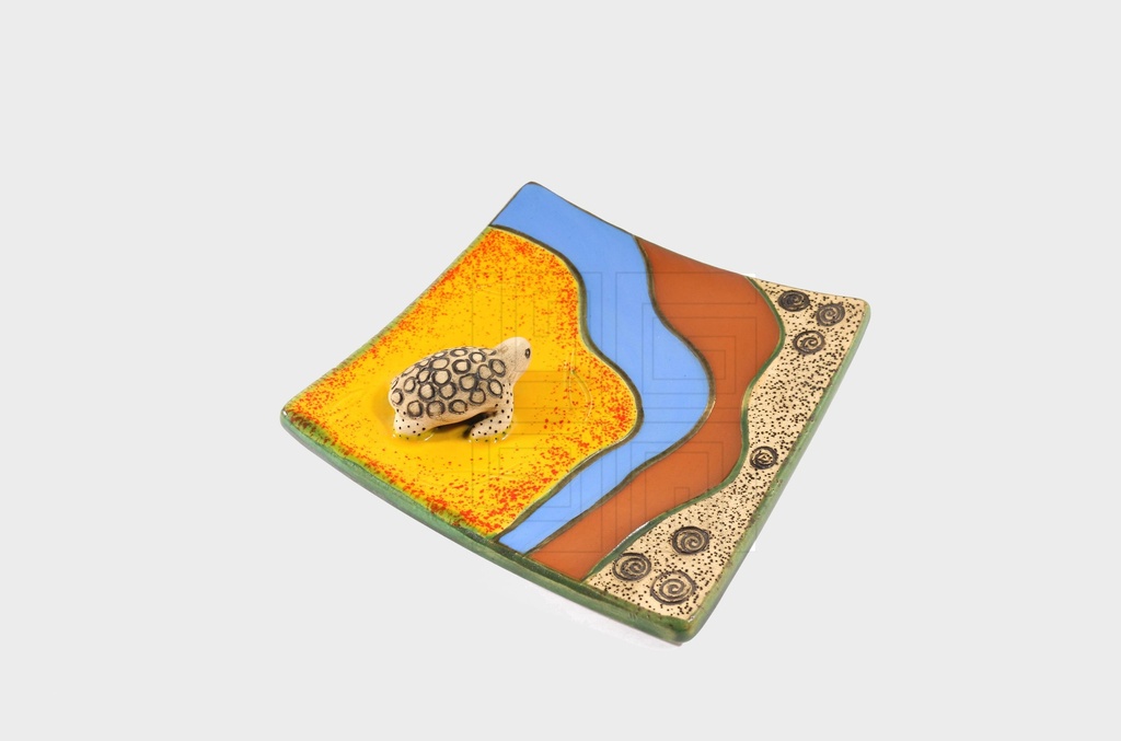 [1AA98A] BANDEJA PEQUEÑA TORTUGA JG