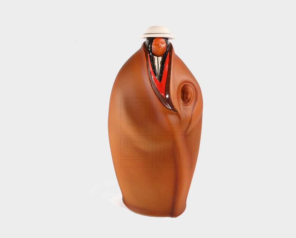 1AA58 - FIGURA INDIGENA CAÑARI MUJER