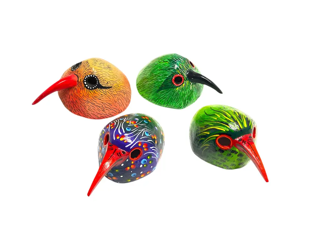 JVM7 - MASCARA DE MADERA, COLOBRI