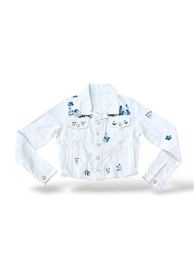 [XJS2] XJS2 - CASACA JEAN BORDADO S