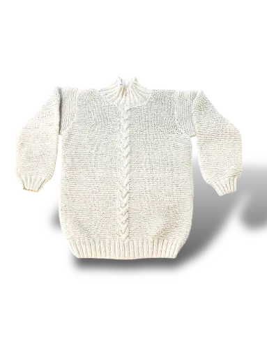 [BH16XL] CHOMPA CON TRENZA Y MUSGO AL LADO