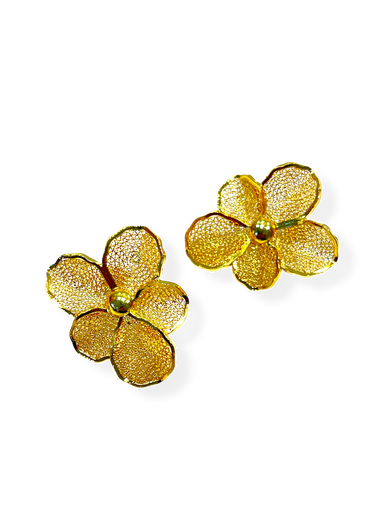 [TJR365] TJR365 - PAR DE ARETES IDENTIDAD EN PLATA