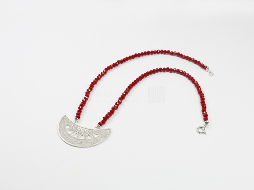 [TJCF39] TJCF39 - COLLAR IDENTIDAD EN PLATA