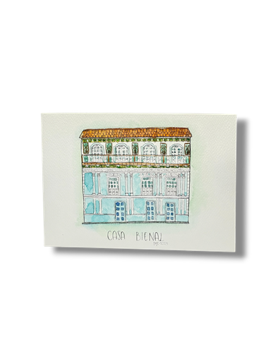 [DM003] DM003 - OBRA ACUARELA CASA, A5 (CASA BIENAL)